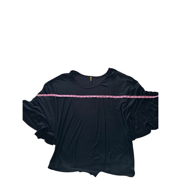 Rachel Pally - Ruffled Batwing Sleeve Tunic - VERY RARE - Size Large - Picture 5 of 9